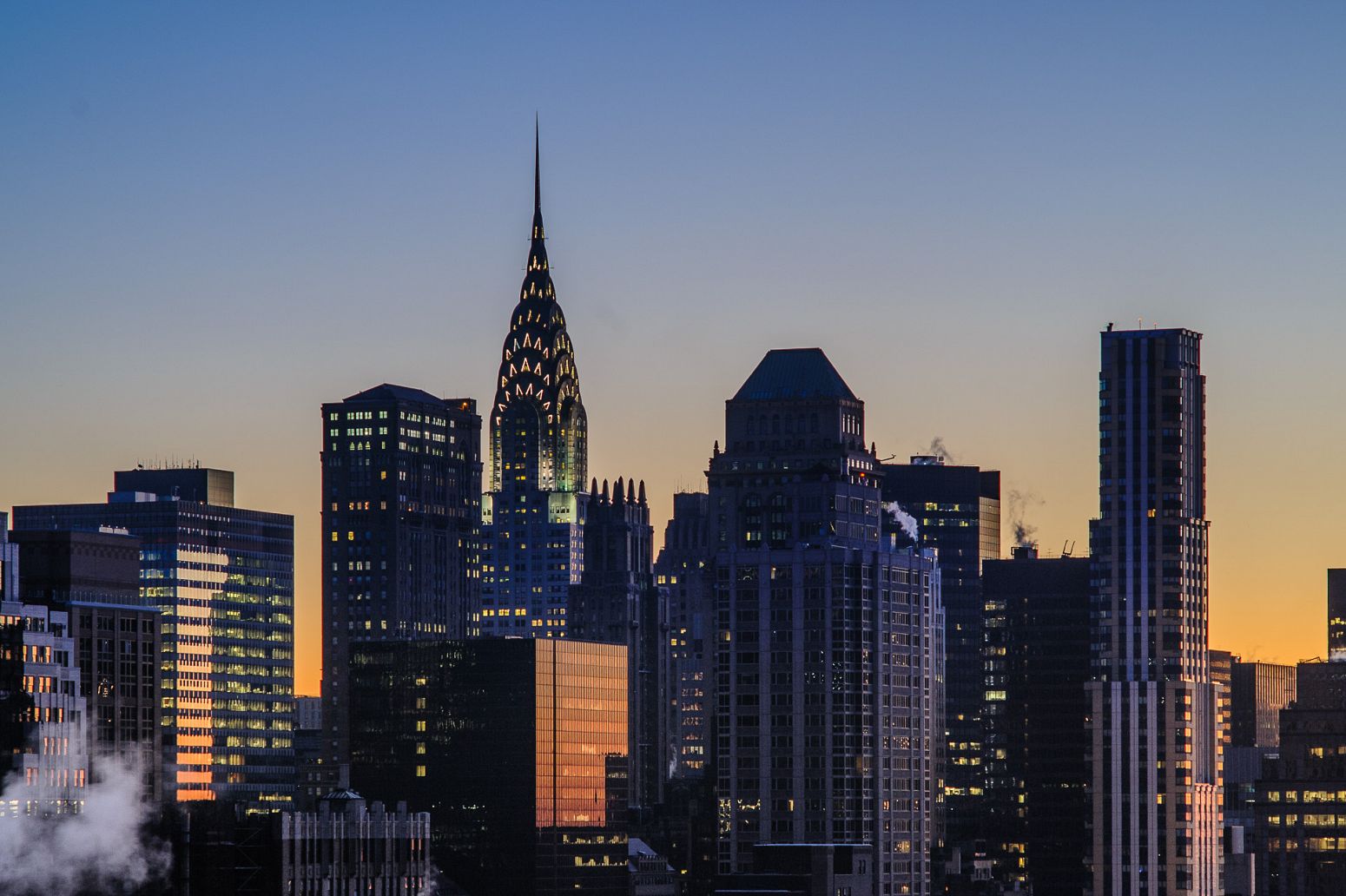 View from the New Yorker Hotel, New York, USA